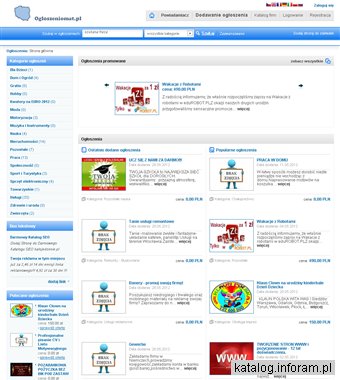 Darmowe ogłoszenia ogloszeniomat.pl