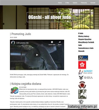 OGoshi - Wszystko o Judo