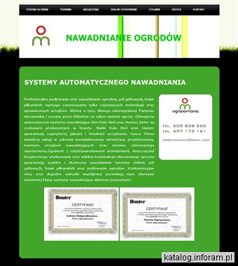 Nawadnianie ogrodów. Firma ogrodnicza. Ogrody od A do Z