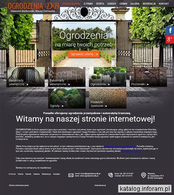 DB ogrodzenia kute Gdynia