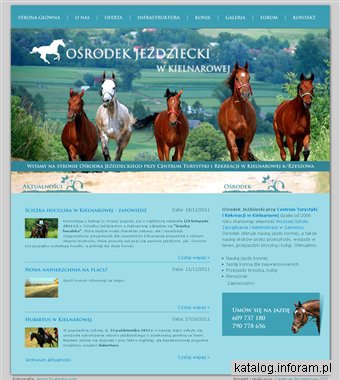Ośrodek Jeździecki przy CTiR w Kielnarowej