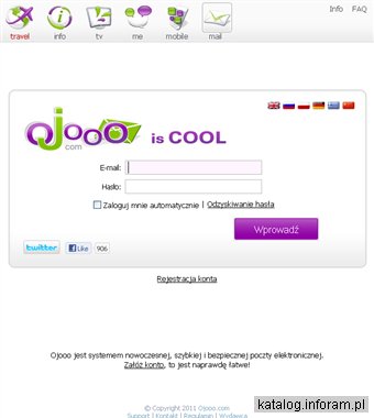 Ojooo.com - Twoje konto e-mail