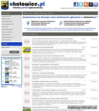 Ogłoszenia Katowice