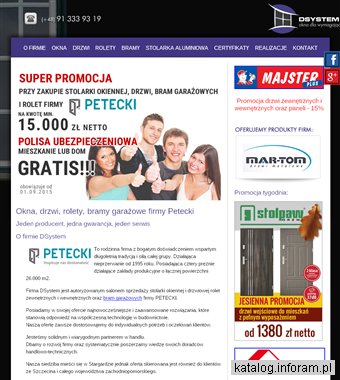 DSystem drzwi zewnętrzne Stargard