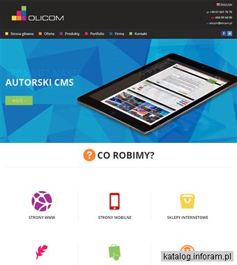 Strony www, aplikacje internetowe Poznań