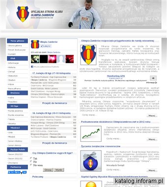 Olimpia Zambrów - oficjalna strona