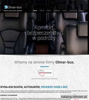 Wynajem autokarów i busów Olmar-bus