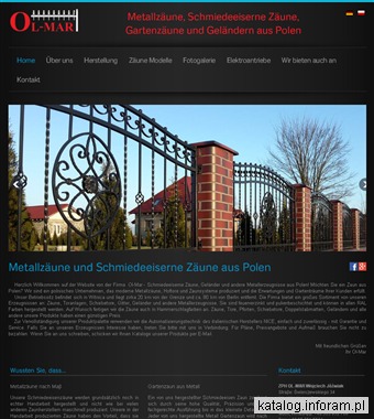 Ogrodzenia i bramy metalowe