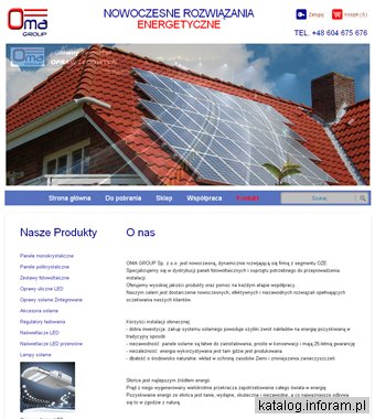 OMA GROUP Sp. z o.o. oświetlemia LED