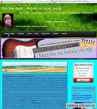 One Man Band - Muzyka na każdą okazję