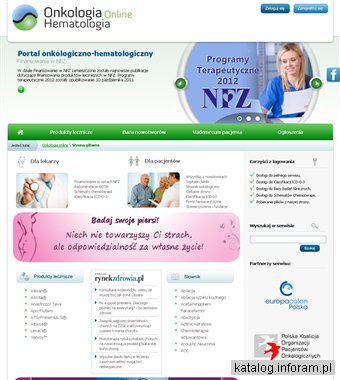 Onkologia-online.pl - nowotwory