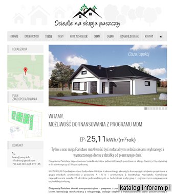 Osiedle na skraju puszczy w Grabówce