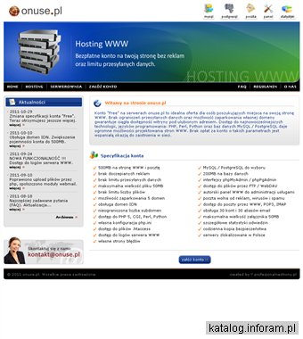 Onuse.pl - Jedyny taki hosting w Polsce