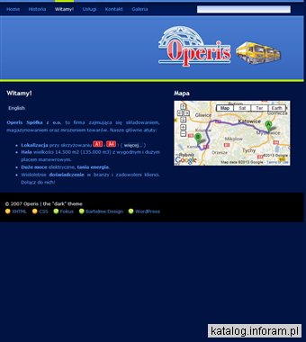 OPERIS SP. Z O.O. śląskie hale składowe