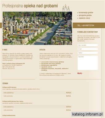 Profesjonalna opieka nad grobami