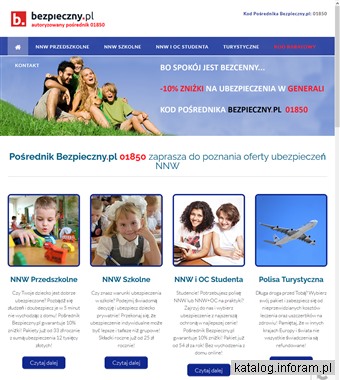 Pośrednik Bezpieczny.pl 01850 - Polisa Generali z rabatem