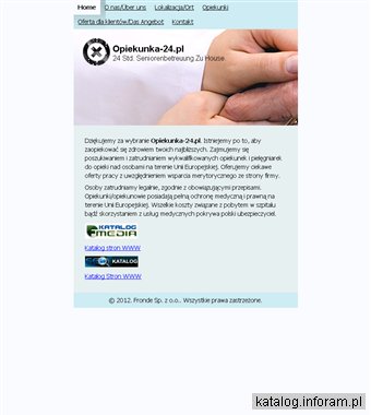 Opiekunka-24, serwis dla opiekunek osób starszych