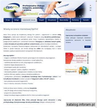 Biuro rachunkowe Kraków Optifin