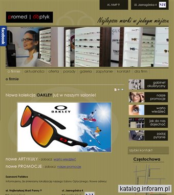 PROMED OPTYK okulary korekcyjne Częstochowa