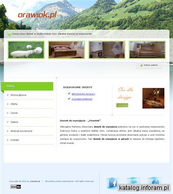 Domek do wynajęcia w górach