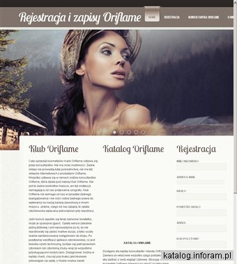 Oriflame rejestracja