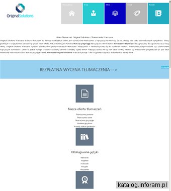 Tłumacz przysięgły Warszawa - Original Solutions