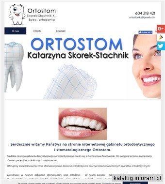 ortodontatomaszowmazowiecki.pl