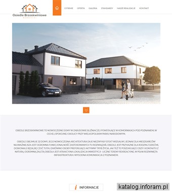 Domy Komorniki - Osiedle Brzoskwiniowe