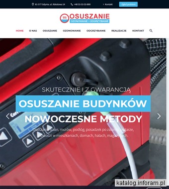 Osuszanie budynków, murów, ścian po zalaniu Gdynia, Trójmiasto