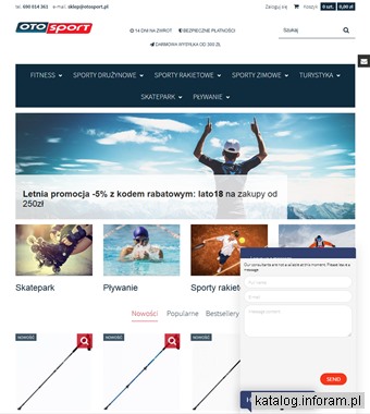www.otosport.pl Sklep sportowy