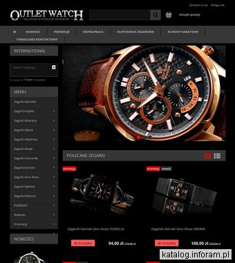 OUTLETWATCH - Zegarki damskie i męskie - Hurtownia zegarków