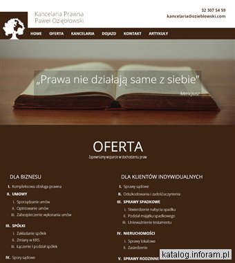 Oziębowski - Kancelaria prawna Katowice