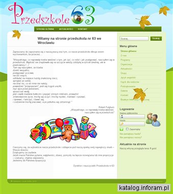 Przedszkole nr 63 we Wrocławiu