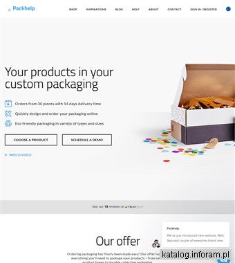 Pudełka z nadrukiem - packhelp.com