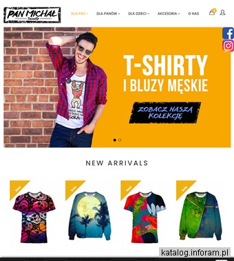 T-shirt full print - Pan Michał Tiszerty