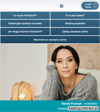 Refrakcyjna wymiana soczewki - panoptix.pl