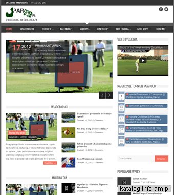 Polski blog golfowy - par72.pl