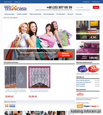 Paramicasa.pl obrusy sklep