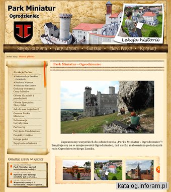 Park Miniatur - Ogrodzieniec