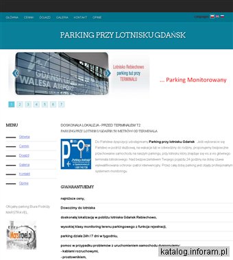 Najblirzszy parking przy lotnisku Gdańsk