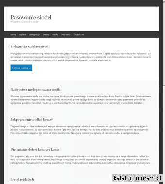 Pasowanie siodeł - blog
