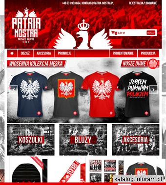 Sklep z odzieżą patriotyczną - patria-nostra.pl