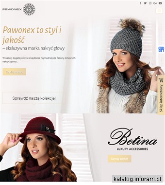 www.pawonex.pl Produkcja czapek
