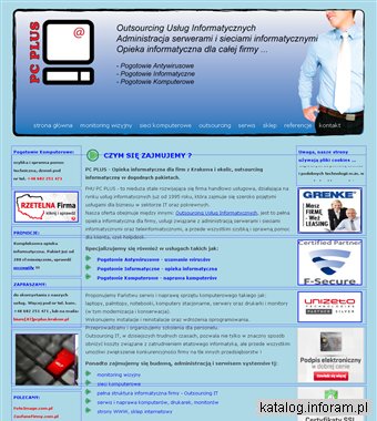 PC PLUS serwis komputerowy Kraków