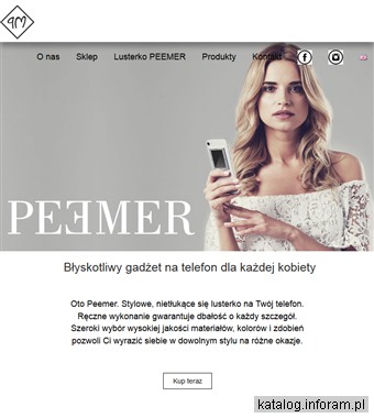 Lusterko na telefon komórkowy - Peemer.com