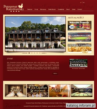 Hotel Pensjonat Kazimierski w Kazimierzu Dolnym