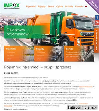 IMPEX Naprawa śmieciarek
