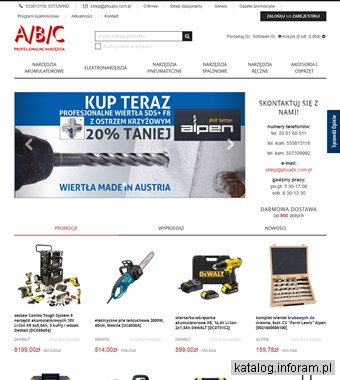 Elektronarzędzia - sklep internetowy PHU ABC