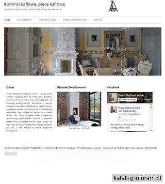 Piece kaflowe - F.H.U. Art-A Jan Deręgowski