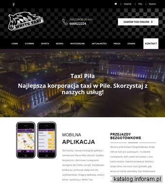 Taxi Piła WhiteTaxi.pl